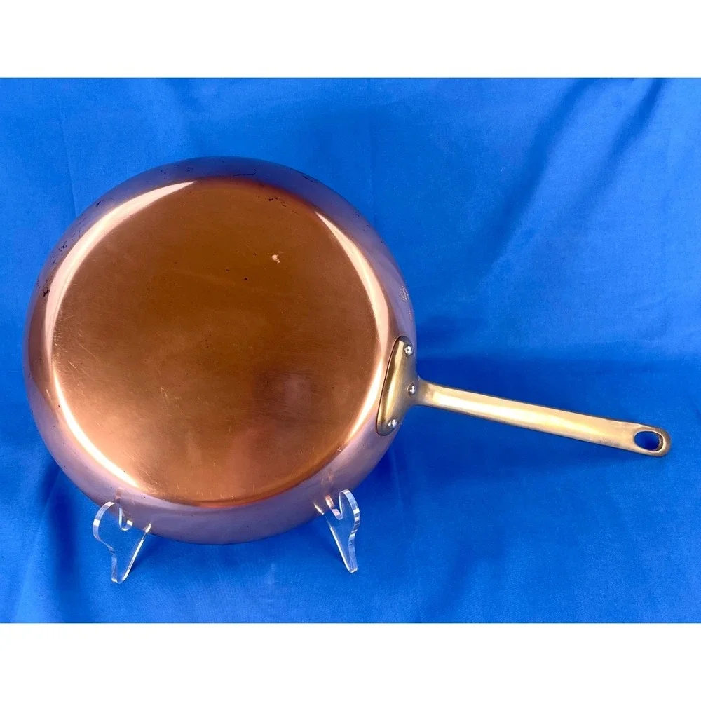 Williams Sonoma Vintage Copper & Brass Skillet Pan 10.5